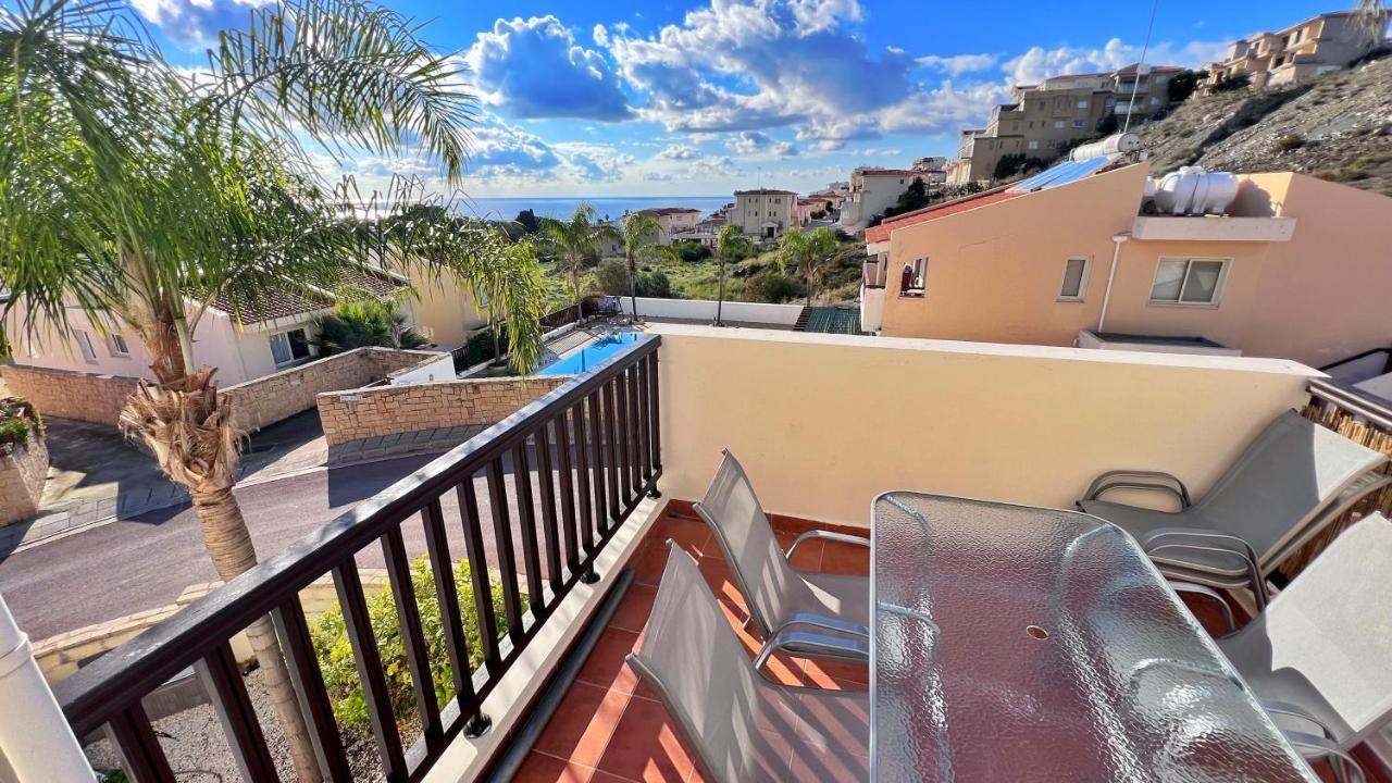 Melanos Sea View Apartment Pafos Exterior foto