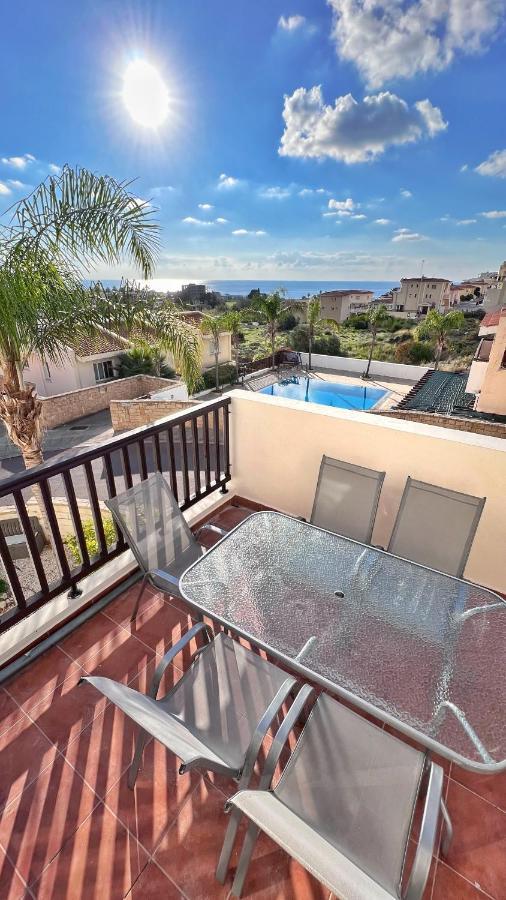 Melanos Sea View Apartment Pafos Exterior foto